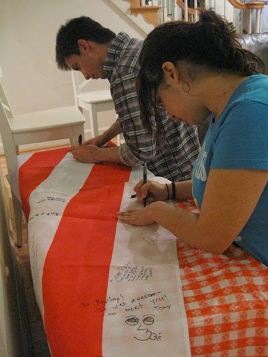 ysa flag signing