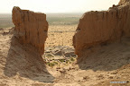Ayaz Kala 3, the lowest of three, a garrison fort