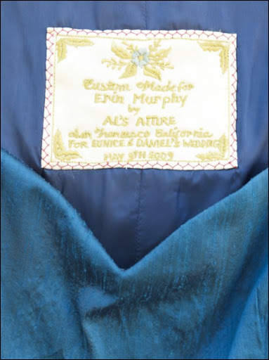 The embroidered version of the custom label from Al's.