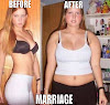 La mujer antes y después del matrimonio La mujer antes y después del matrimonio