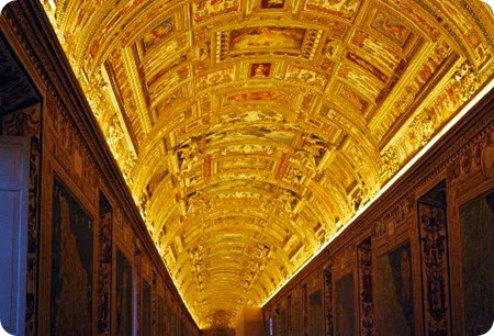 vaticano corridoio-d-oro