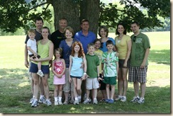 family reunion photo