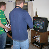 Playing Guitar Hero