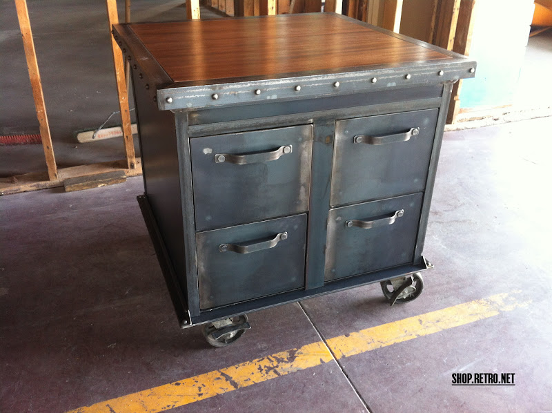 Filing Cabinet Vintage Industrial Furniture