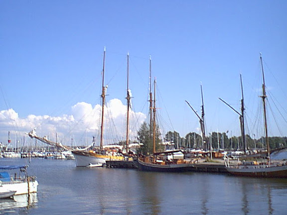 Marina in downtown Helsinki