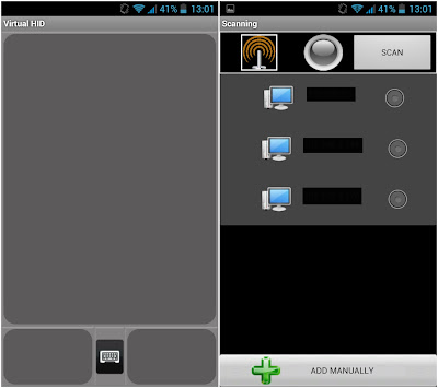 VirtualControl su Android VirtualControl su Android
