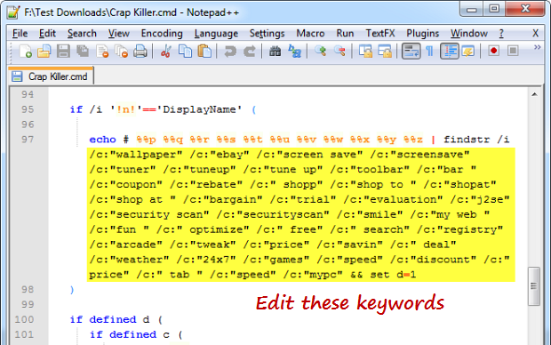 crapkiller-keywords crapkiller-keywords