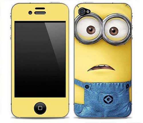 Capinha Iphone - Minion Meu malvado favorito capinha meu malvado favorito 2 minions