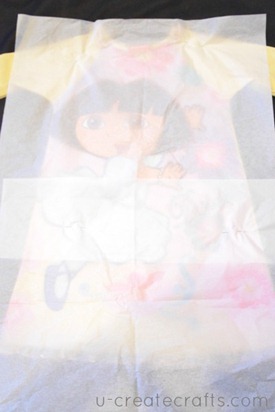 Creating a pattern Tissue Paper