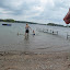 Morning swim on beach at cottage, vacation day 3. &ndash; 02-Aug-2010