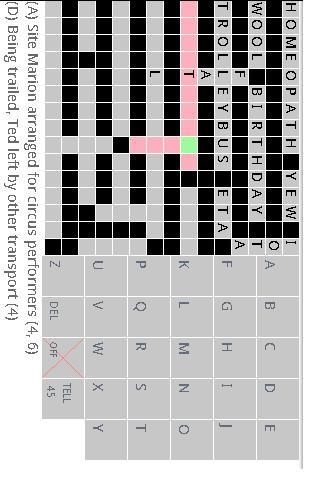 Cryptic Crossword