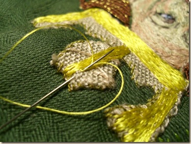 easy Split Stitching with silk