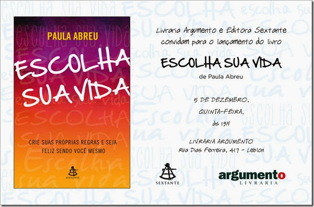 CONVITE_Escolha_sua_vida CONVITE_Escolha_sua_vida