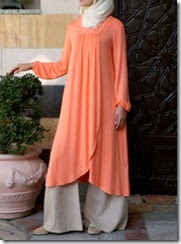 baju muslimah model blus tunik model blus