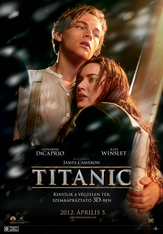 Titanic 3D magyar plakát