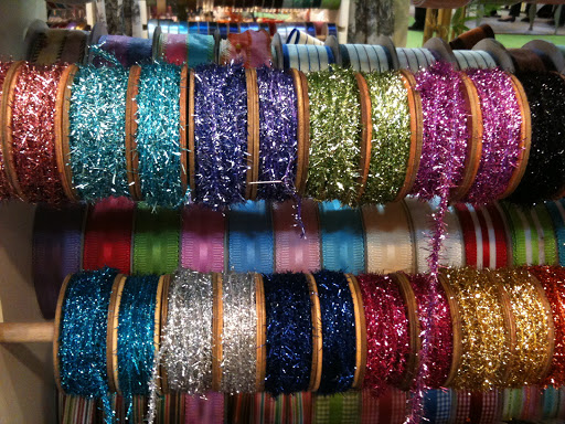 I loved all the Beaux Regards sparkly ribbon cords, so fun