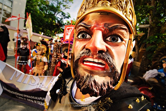 A Gaping Morion Out on Marinduque's Street