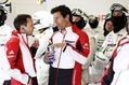 Porsche Team: Alexander Hitzinger (l), Mark Webber