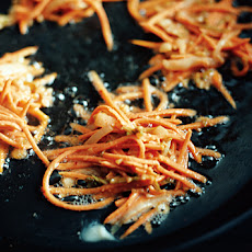 Sweet Potato and Kim Chi Pancakes