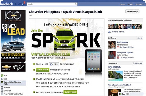 Facebook Carpool