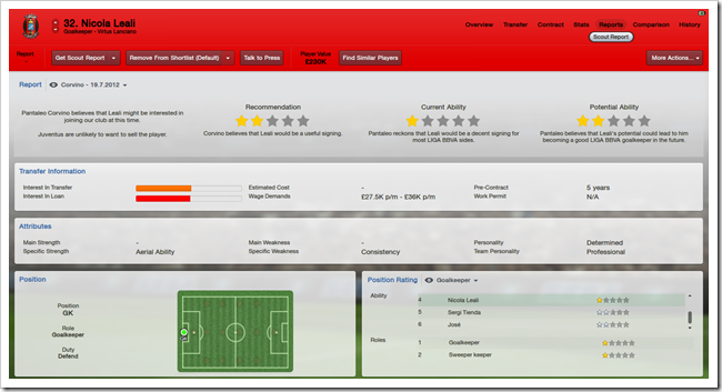 Nicola Leali_ Reports Scout Report Nicola Leali_ Reports Scout Report