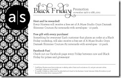 2011 Black Friday Promotion
