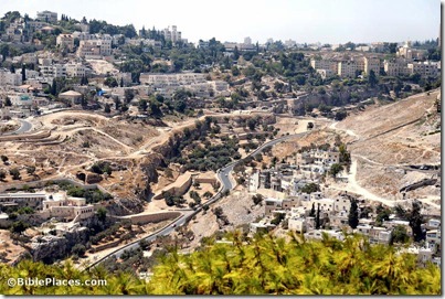 Hinnom Valley from east, tb091306311