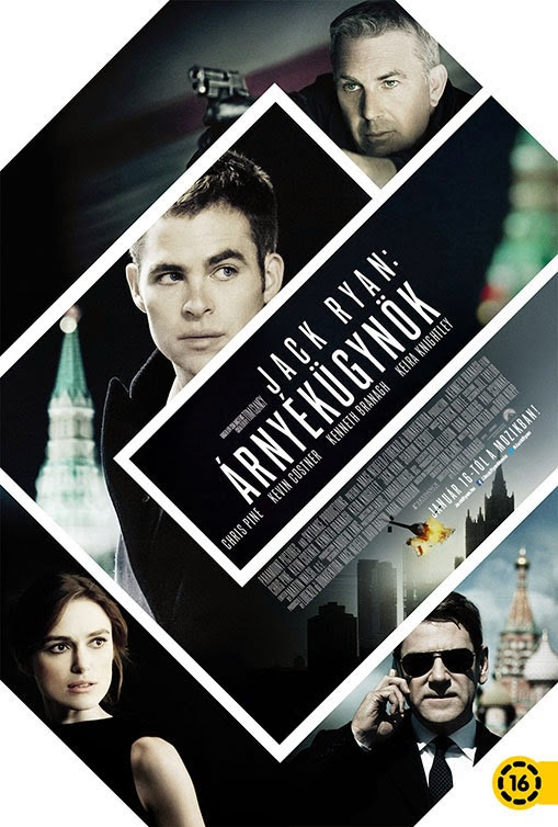 Jack Ryan Árnyékügynök magyar plakát