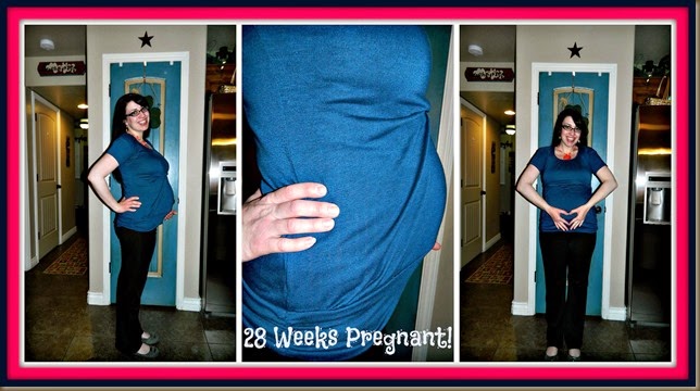 28 weeks pregnant!