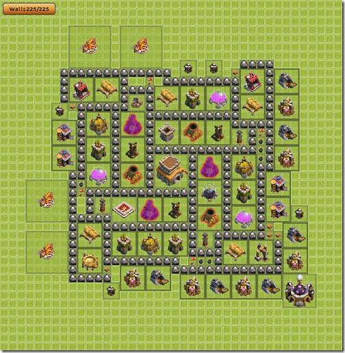 dinding pertahanan terbaik clash of clans dinding pertahanan terbaik clash of clans