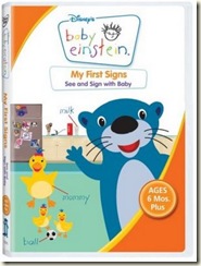 baby einstein frist signs
