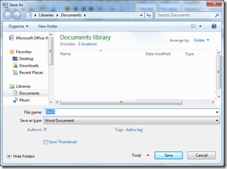Steps to Save Documents as PDF File and as XPS File