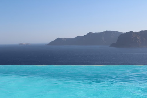 Not your typical view from the pool.