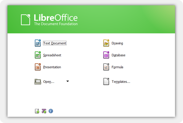 LibreOffice_4.0.0.3_Start_Center LibreOffice_4.0.0.3_Start_Center