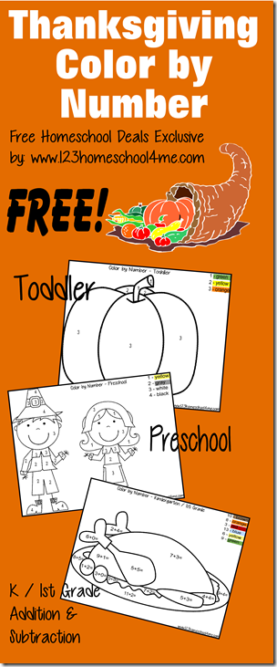 FREE Thanksgiving Color by Number - These kindergarten worksheets and preschool worksheets are a fun math activity. These math worksheets for kids are great for practicing numbers, addition and subtraction. FREE Thanksgiving Color by Number - These kindergarten worksheets and preschool worksheets are a fun math activity. These math worksheets for kids are great for practicing numbers, addition and subtraction.