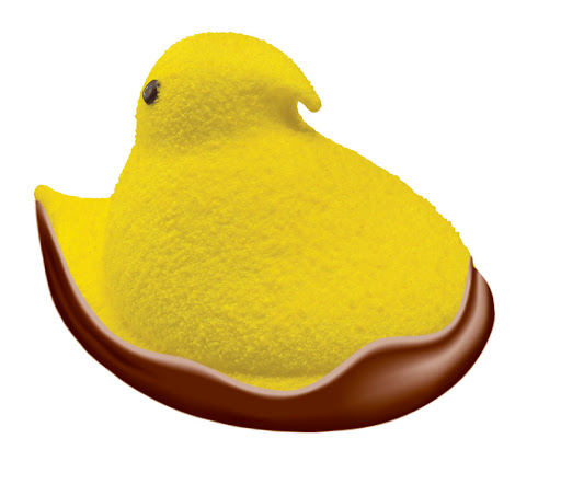 I recently discovered chocolate-dipped Peeps.