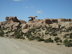 "Condor rock". Chew enough coco leaves and I'm sure it would even take off for you.