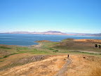 At San Luis Reservoir