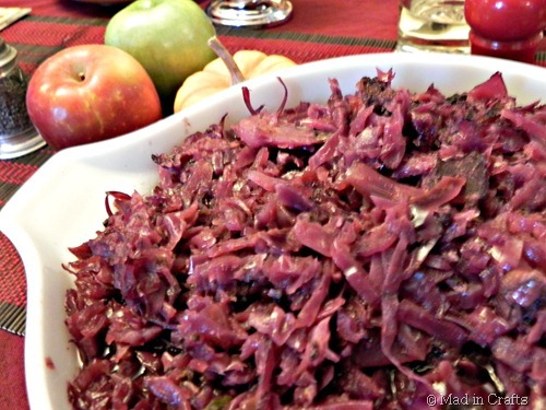 Homemade Red Cabbage