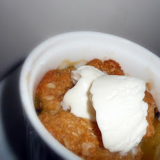 Apple and Passionfruit Crumble