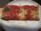 The Sicilian-style pizza from Jiannetto's