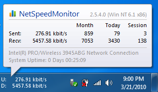 Free Net Speed Monitor Software