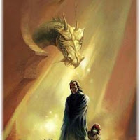 dragon y cria de dragon-hombre