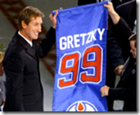 Wayne Gretzky retirement ceremony