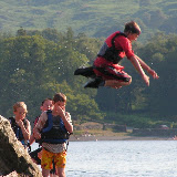 Wild Cat Island - the jump