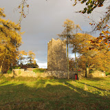 Fall colours around the castle