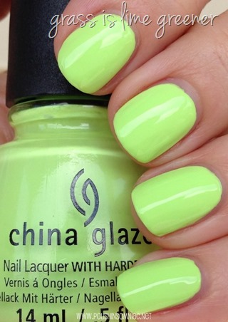China Glaze Grass Is Lime Greener