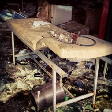 Abandoned Hartwood Hospital Bed Abandoned Hartwood Hospital Bed
