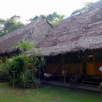 The lodge.  And that's Raef Judkins from Survivor!
