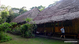 The lodge.  And that's Raef Judkins from Survivor!